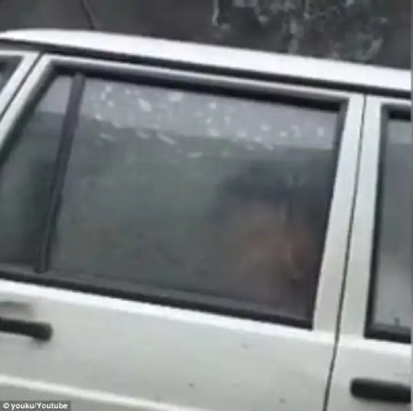 Shocking! Shameless Driving Students Caught Having Passionate S*x in Their Instructor